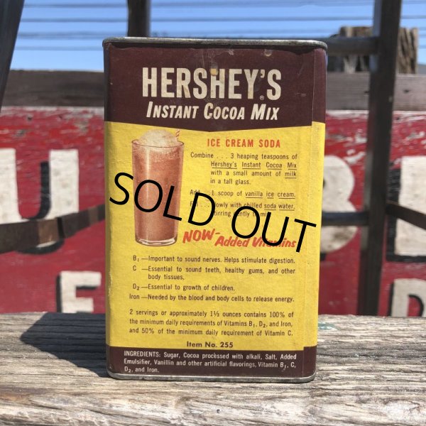 画像3: Vintage Tin Can Hershey's Instant (B283) (3)