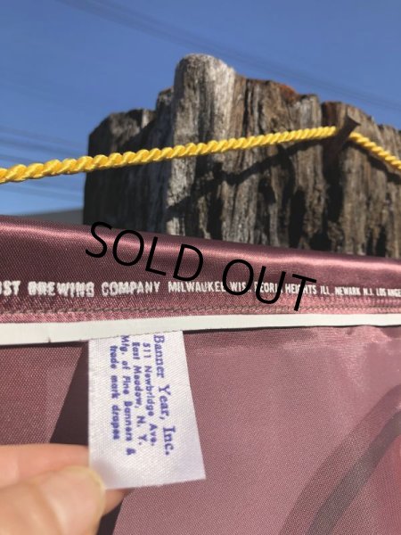 画像7: Vintage Pabst Beer Banner Flag (B265) (7)