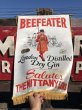 画像12: Vintage BEEFEATER Dry Gin Banner Flag (B263) (12)