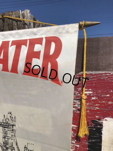 画像6: Vintage BEEFEATER Dry Gin Banner Flag (B263) (6)