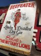 画像7: Vintage BEEFEATER Dry Gin Banner Flag (B263) (7)