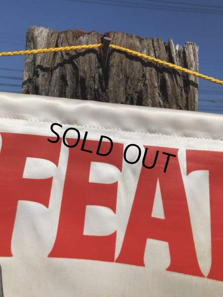 画像9: Vintage BEEFEATER Dry Gin Banner Flag (B263) (9)