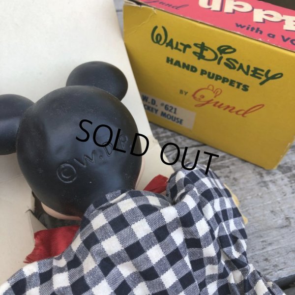 画像9: Vintage Disney Mickey Hand Puppet w/box (B264) (9)