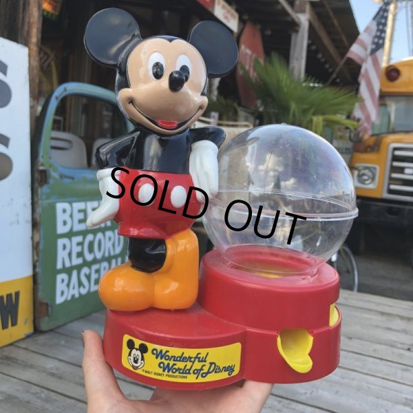 画像1: Vintage Disney Mickey Gumball Machine (B267) (1)