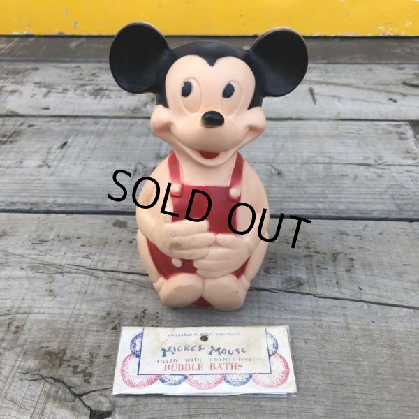 画像2: Vintage Disney Mickey Rubber Doll (B253) (2)