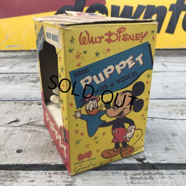 画像4: Vintage Disney Mickey Hand Puppet w/box (B264) (4)