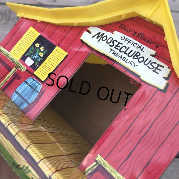 画像10: Vintage Disney Mickey Mouse Club Tin Bank (B263) (10)