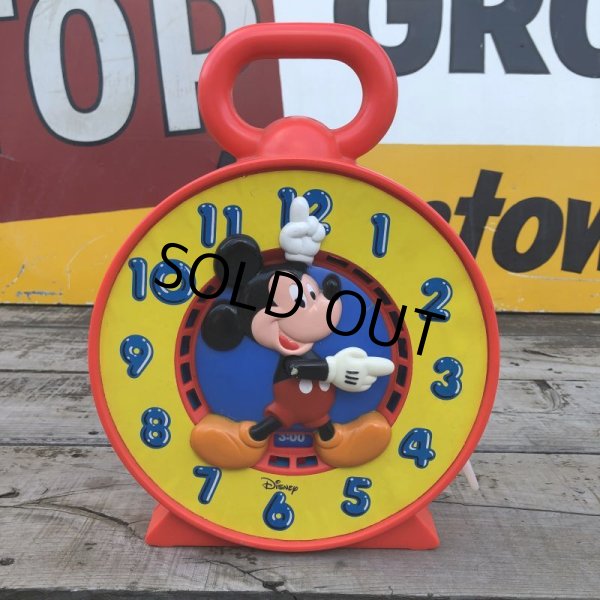 画像2: Vintage Disney Mickey Talking Clock (B254) (2)