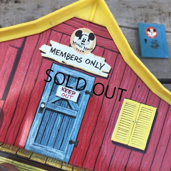 画像11: Vintage Disney Mickey Mouse Club Tin Bank (B263) (11)