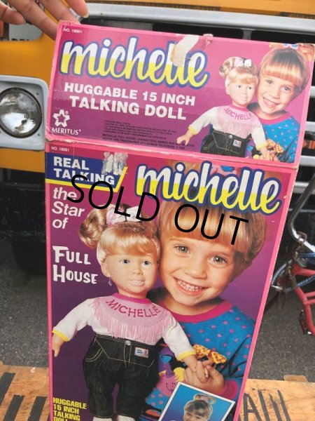 画像13: 90s Vintage FULL HOUSE Real Talking Michelle Doll (B269) (13)