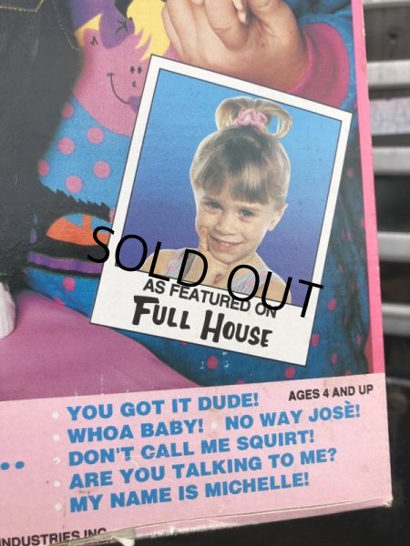 画像17: 90s Vintage FULL HOUSE Real Talking Michelle Doll (B269) (17)