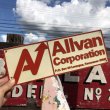 画像1: Vintage Sign Allvan Corporation (B284) (1)