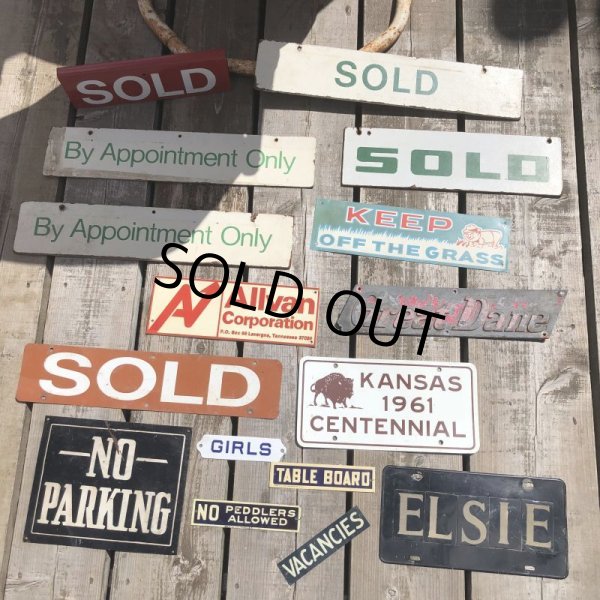 画像8: Vintage Sign SOLD (B280) (8)