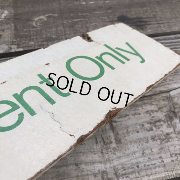 画像4: Vintage Sign BY APPOINTMENT ONLY (B277) (4)