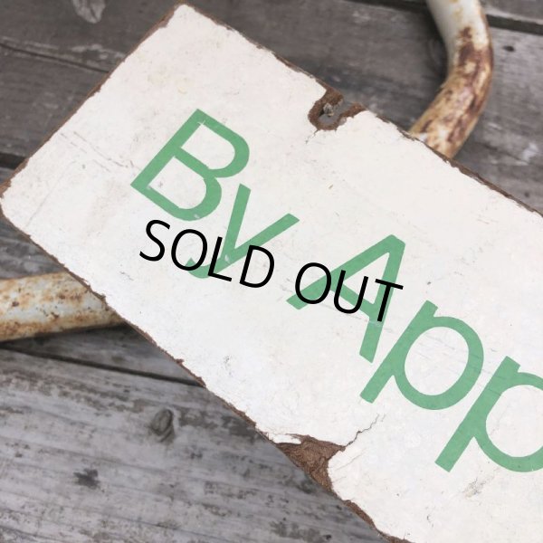 画像7: Vintage Sign BY APPOINTMENT ONLY (B277) (7)
