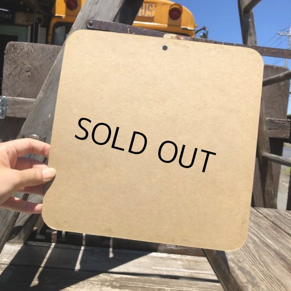 画像2: 70s Vintage Cardboard Sign FEDERAL PRISON (B300) (2)