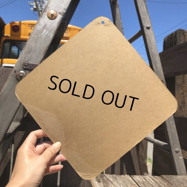 画像2: 70s Vintage Cardboard Sign DEAD END (B295) (2)