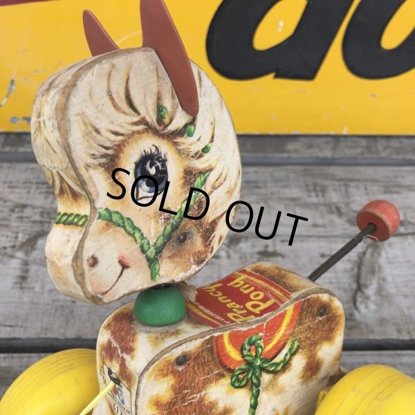 画像9: 60s Vintage Fisher Price Prancy Pony (B350) (9)