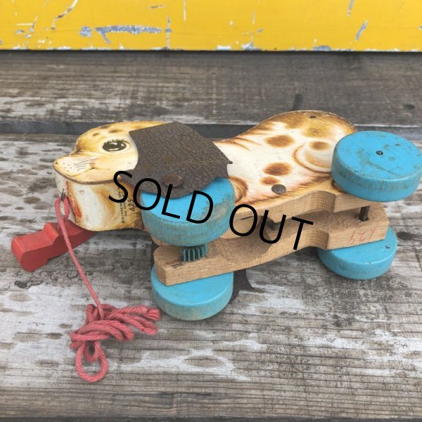 画像9: 60s Vintage Fisher Price Puppy (B349) (9)