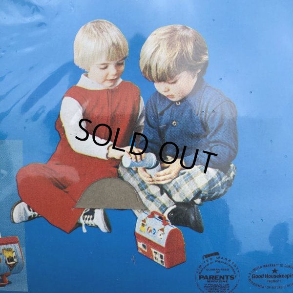 画像10: 70s Vintage Fisher Price Toys TOY LUNCH KIT #549  (B352) (10)