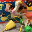 画像4: 70s Vintage Fisher Price Toys Molly Moo Cow #132 (B355) (4)