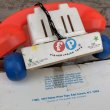 画像6: 70s Vintage Fisher Price Toys Chatter Telephone (B351) (6)