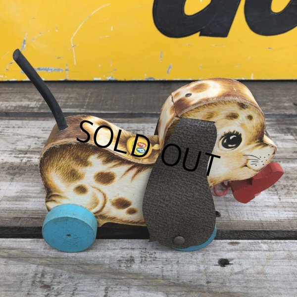 画像2: 60s Vintage Fisher Price Puppy (B349) (2)