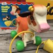 画像9: 70s Vintage Fisher Price Toys Molly Moo Cow #132 (B355) (9)