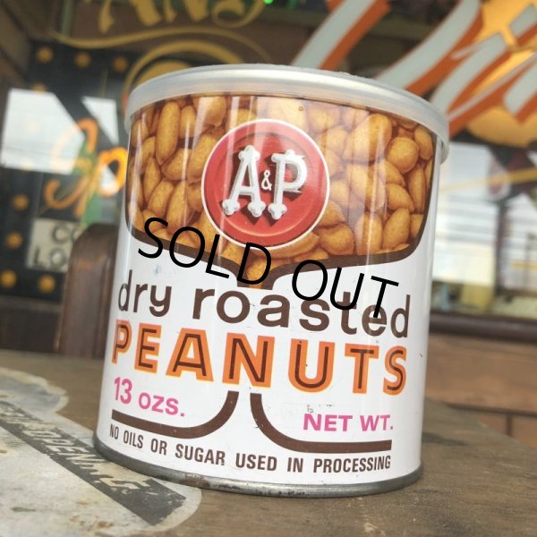 画像5: Vintage Tin Can A&P Peanuts (B360) (5)