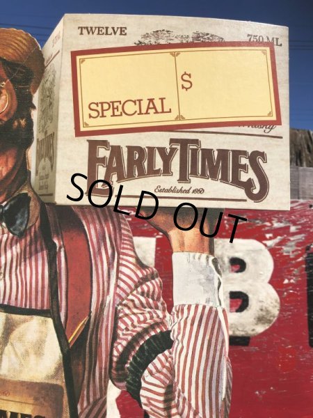 画像5: 80s Vintage Early Times Bourbon Whiskey Store Display (B364) (5)