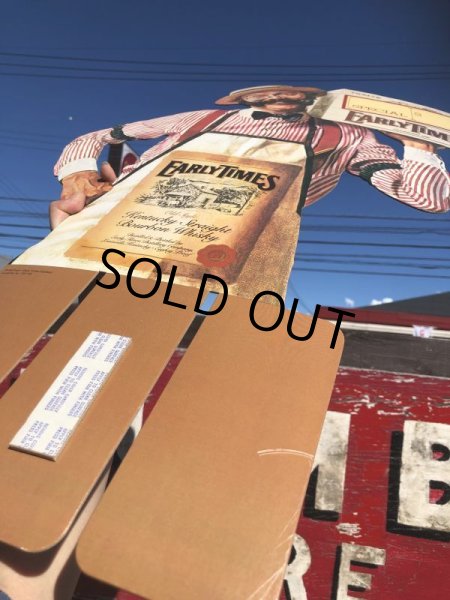 画像3: 80s Vintage Early Times Bourbon Whiskey Store Display (B364) (3)