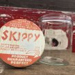 画像1: Vintage SKIPPY Peanut Butter Glass Jar (B365) (1)