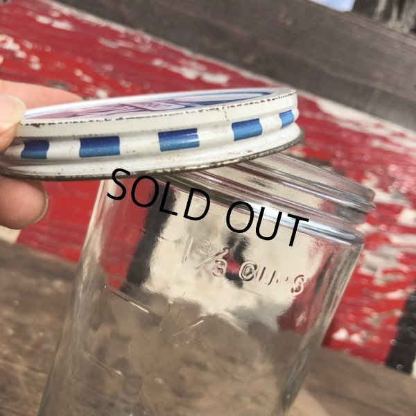 画像3: Vintage SKIPPY Peanut Butter Glass Jar 16oz (B368) (3)