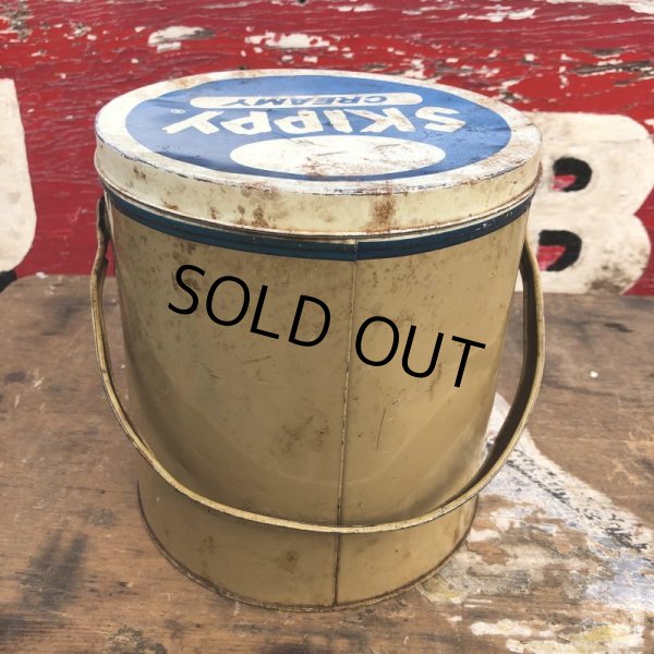 画像3: Vintage SKIPPY Peanut Butter Tin Can (B372) (3)