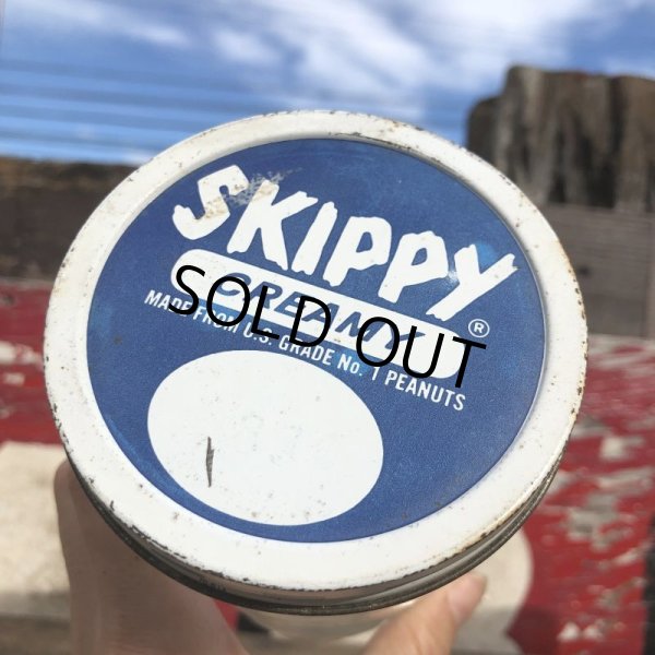 画像6: Vintage SKIPPY Peanut Butter Glass Jar 16oz (B368) (6)