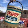 画像10: Vintage SKIPPY Peanut Butter Tin Can (B372) (10)