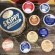 画像7: Vintage SKIPPY Peanut Butter Glass Jar 16oz (B368) (7)