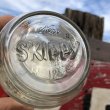 画像6: Vintage SKIPPY Peanut Butter Glass Jar 12oz (B363) (6)