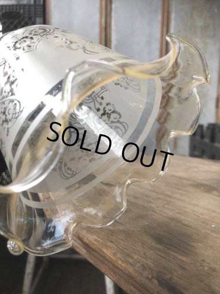 画像10: Vintage U.S.A Glass Lamp Shade Globe (B378) (10)