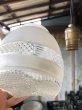 画像3: Vintage U.S.A White Milk Glass Lamp Shade Globe (B375) (3)