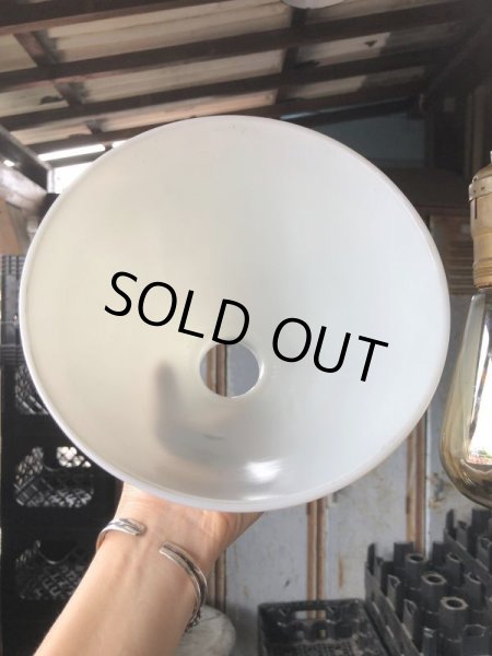 画像4: Vintage U.S.A White Milk Glass Lamp Shade Globe (B374) (4)