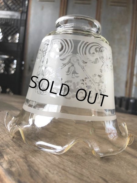 画像6: Vintage U.S.A Glass Lamp Shade Globe (B378) (6)