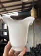 画像5: Vintage U.S.A White Milk Glass Lamp Shade Globe (B377) (5)