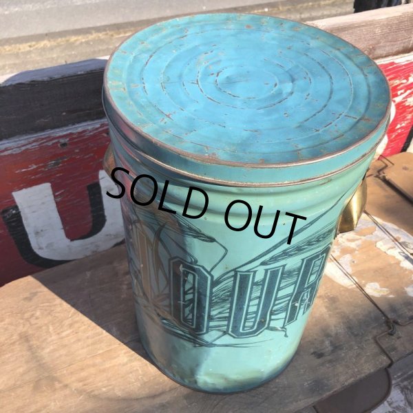画像2: Vintage FLOUR Tin Can (B388) (2)