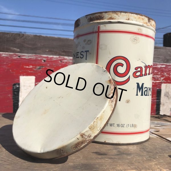 画像10: Vintage Borden Campfire Marshmallows Tin Can (B381) (10)