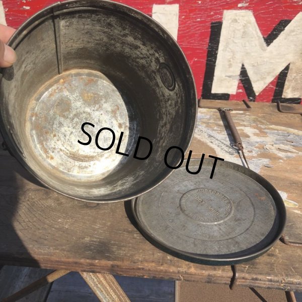 画像7: Vintage Southern Rose Shortening Tin Can (B384) (7)