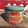 画像4: Vintage FFV Vanilla Wafers Biscuit Tin Can (B382) (4)