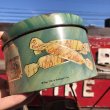 画像7: Vintage Fralinger's Salt Water Taffy Tin Can (B383) (7)