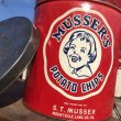 画像2: Vintage Musser's Potato Chips Tin Can (B385) (2)