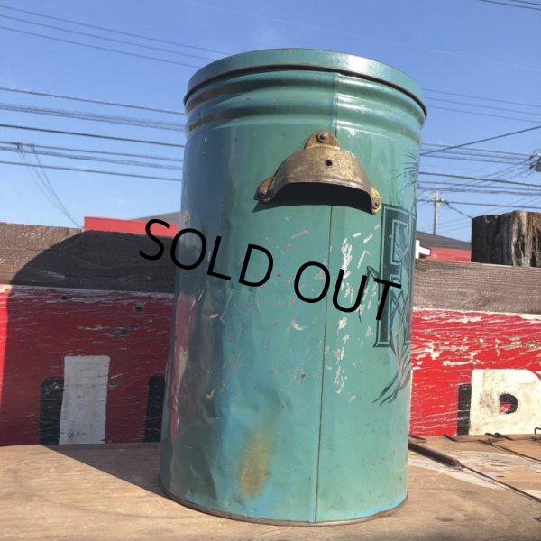 画像10: Vintage FLOUR Tin Can (B388) (10)